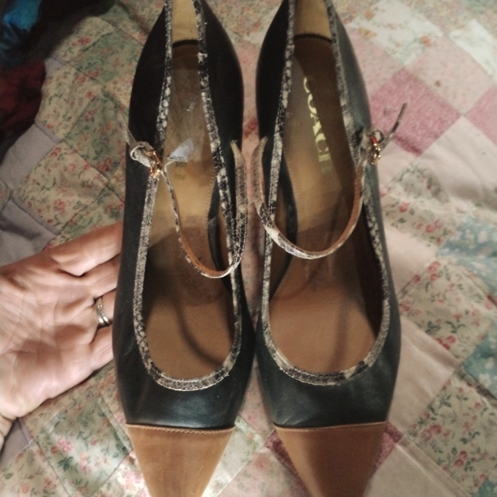 Coach pumps